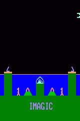 Atlantis title screen for Odyssey 2